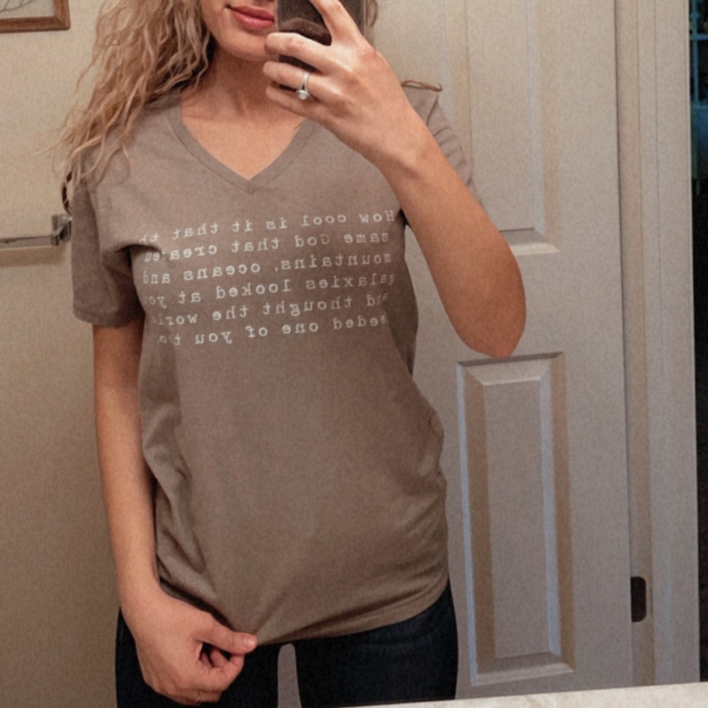 Taupe Graphic Tee